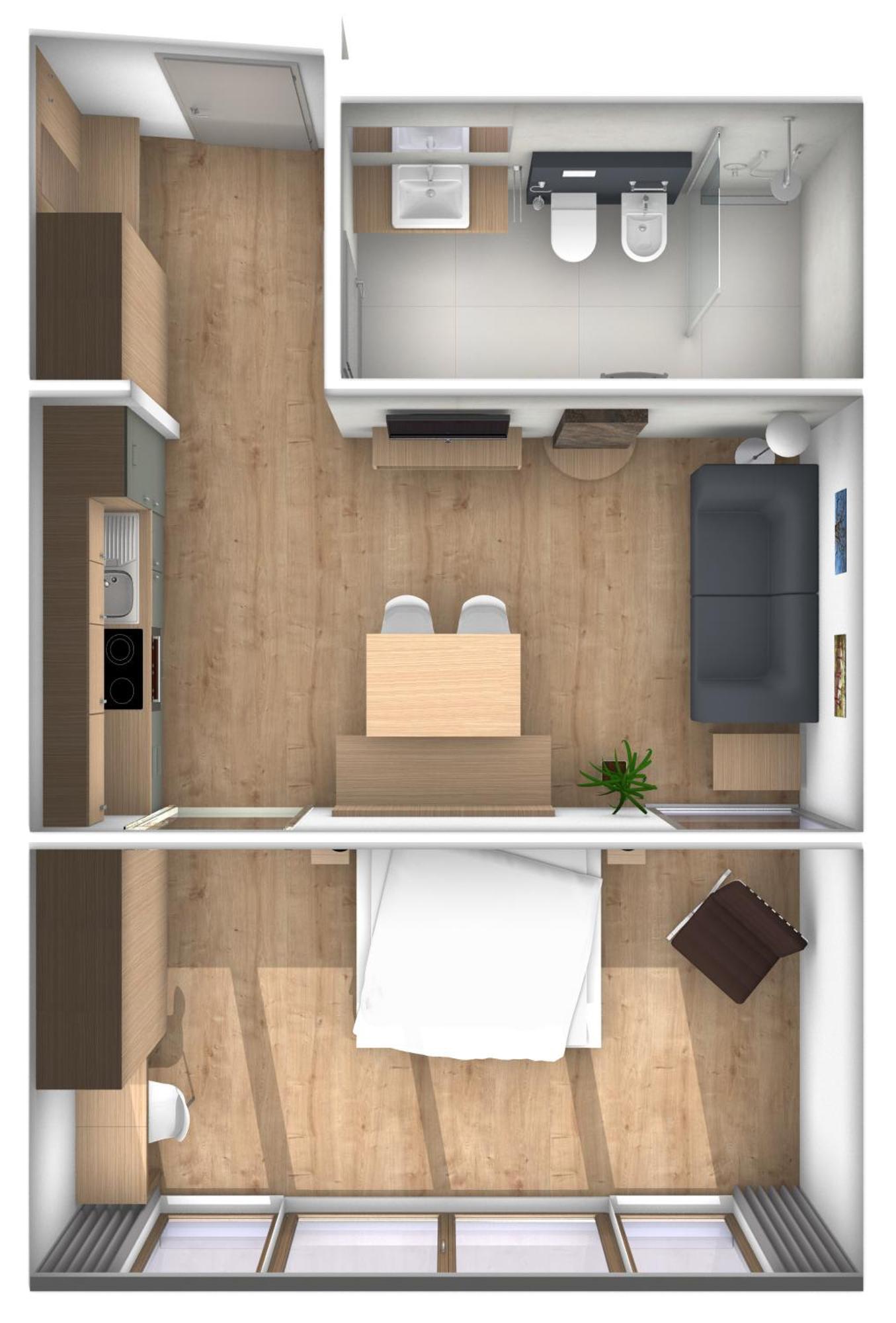 Dornsberg Panoramic Apartments Scena Esterno foto